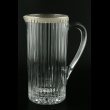 Timeless J A004G-1 Brocca Jug 1200ml 1pc in Royal Platinum Embossed Light (A004G-1-0822-L)
