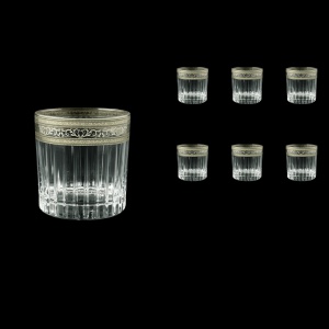 Timeless B2 TASK Whisky Glasses 360ml 6pcs in Allegro Platinum Light Decor (65-1/0802/L)