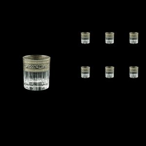 Timeless B5 TASK Liqueur Tumblers 78ml 6pcs in Allegro Platinum Light Decor (65-1/0805/L)