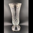 Opera VVA OESK Large Vase 30cm 1pc in Flora´s Empire Platinum Crystal Light (20-1/614/L)