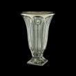 Panel VV PLPB B Vase 33cm 1pc in Antique&Leo Platinum Black Decor (42-1/325)