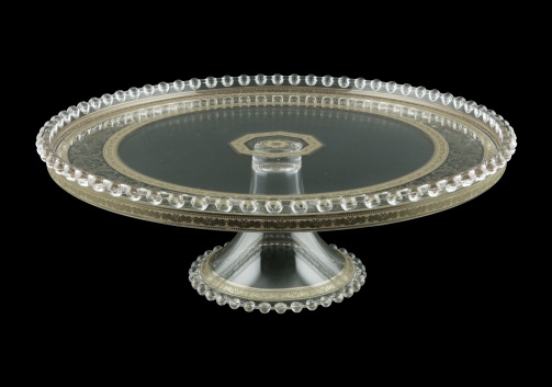 Zefyros CPY ZASK Cake Plate d32cm, 1pc in Allegro Platinum Light D. (65-1/5E75/L)