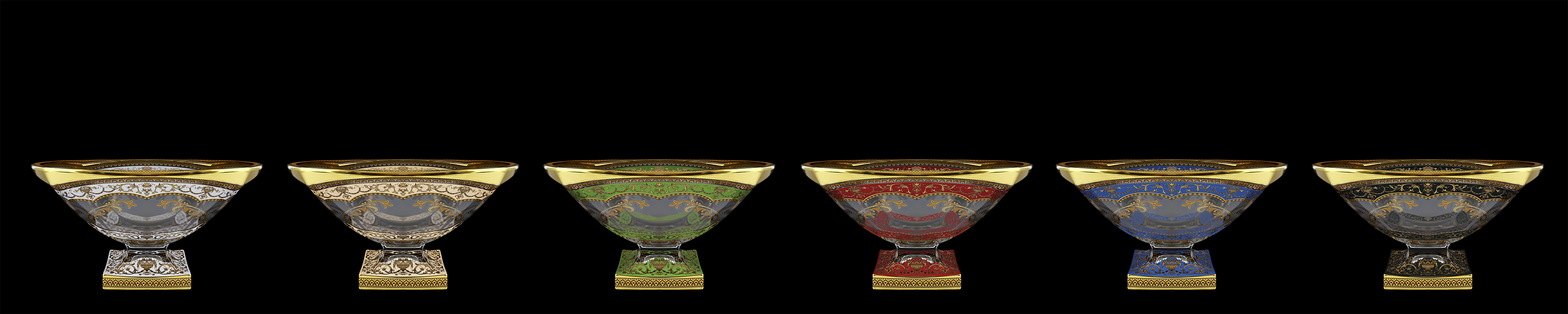 Magma Bowl in Flora's Empire Golden Decor