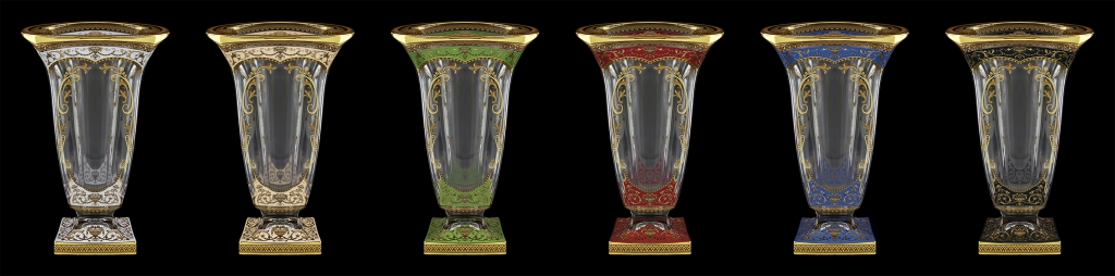 Magma Vase in Flora's Empire Golden Decor